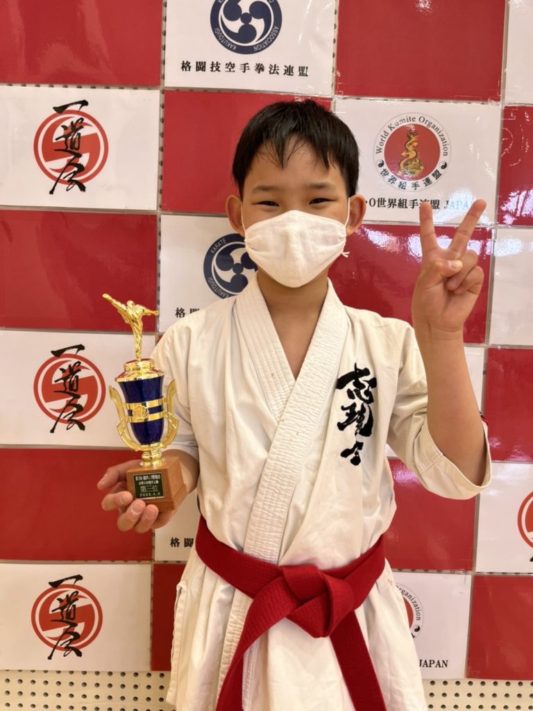 小学4年男子初級第3位 田上友翔選手