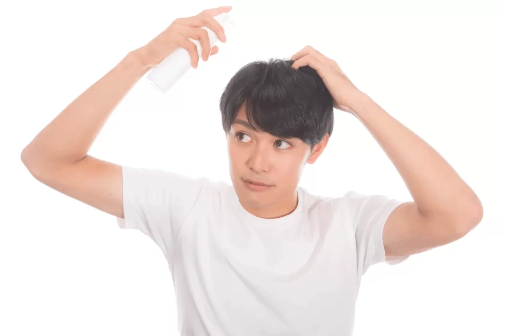 育毛剤かけすぎ