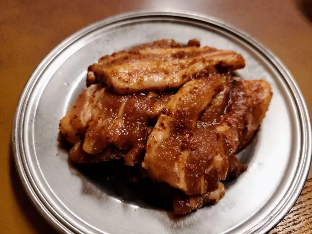 焼肉たいこ　総社　外観　メニュー　焼肉　内装　店内　様子