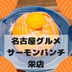 名古屋グルメ　サーモンパンチ　栄店
