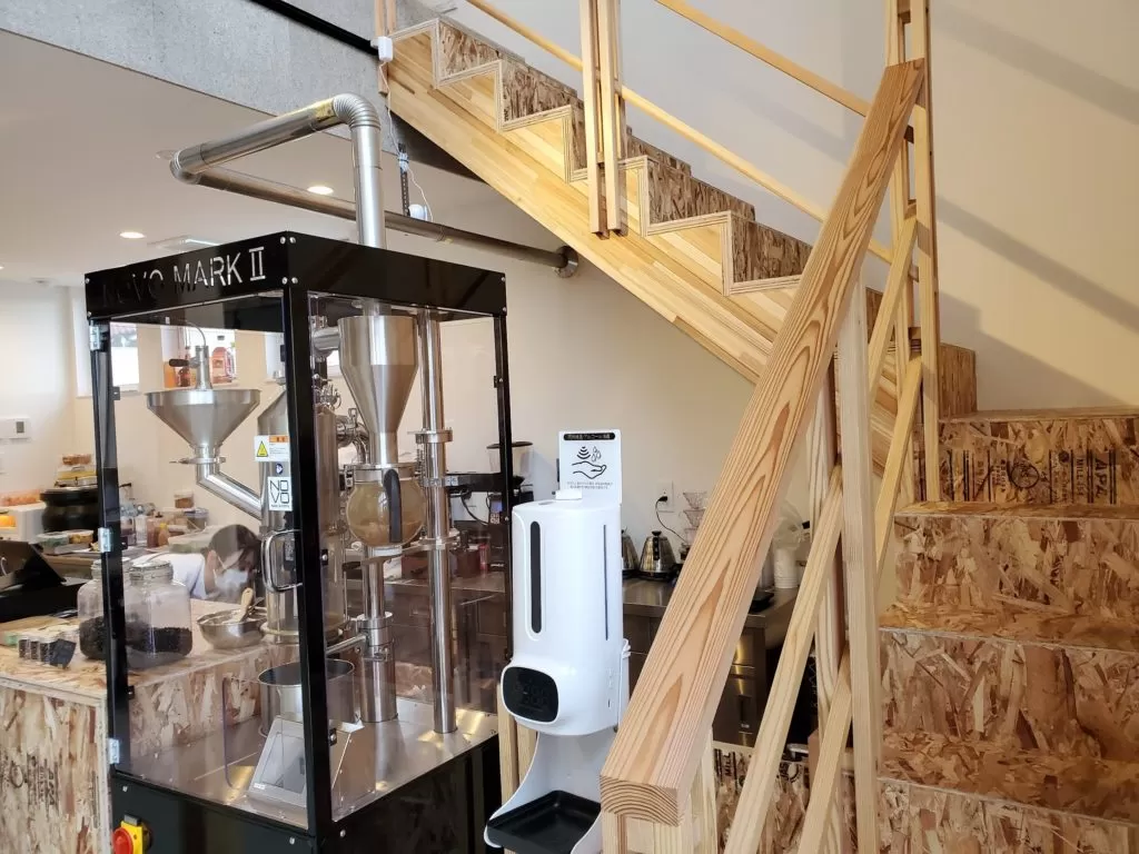 「roastery cafe 縮図」　店内　メニュー　様子　コーヒー　内装　外観