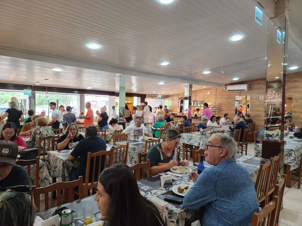 ポルトアレグレ　ブラジル　景色　記念撮影