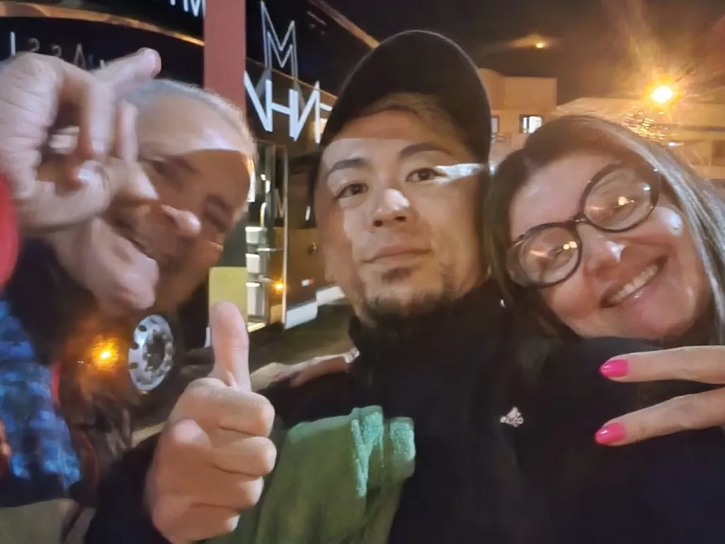 ポルトアレグレ　ブラジル　景色　記念撮影