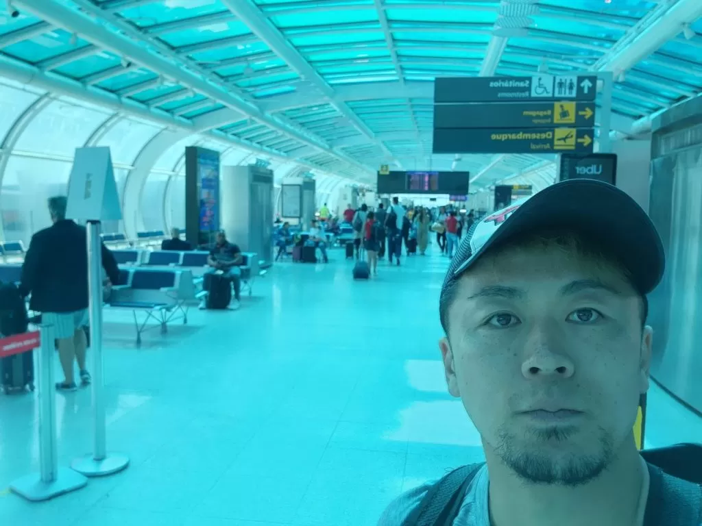 ポルトアレグレ　ブラジル　景色　記念撮影