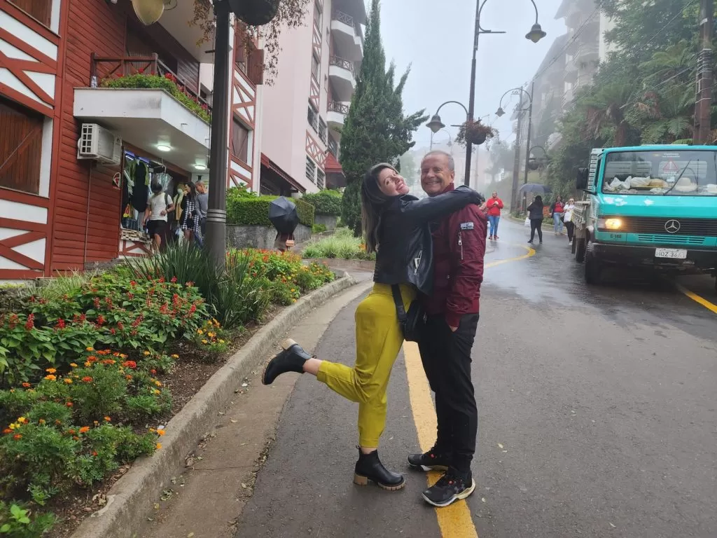 ポルトアレグレ　ブラジル　景色　記念撮影