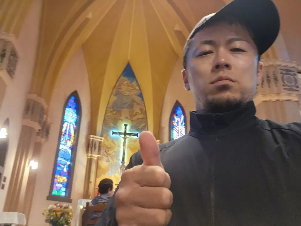 ポルトアレグレ　ブラジル　景色　記念撮影