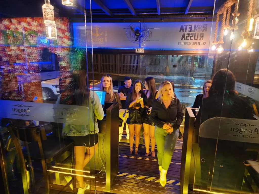 ポルトアレグレ　ブラジル　景色　記念撮影