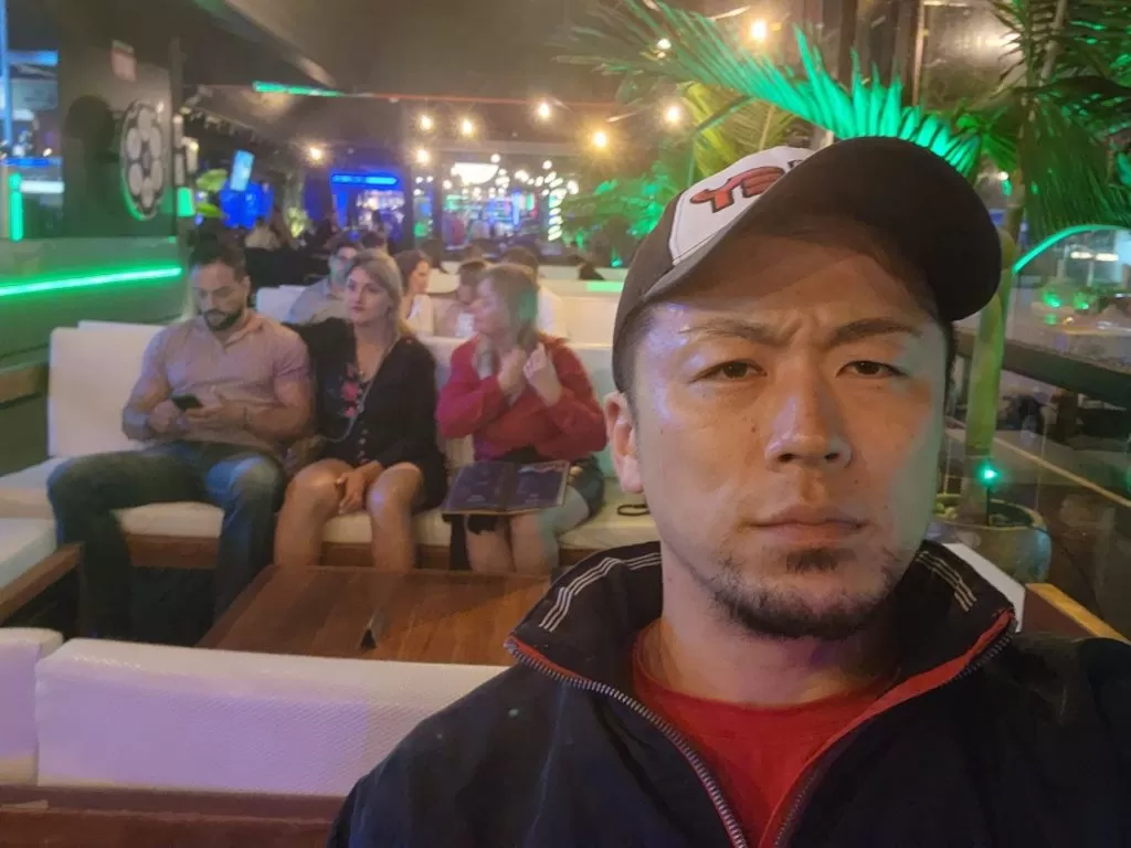 ポルトアレグレ　ブラジル　景色　記念撮影