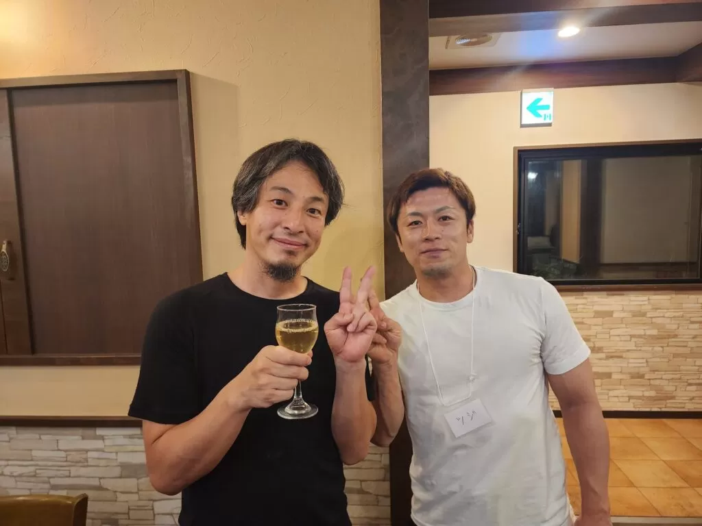 ひろゆきと記念ショット