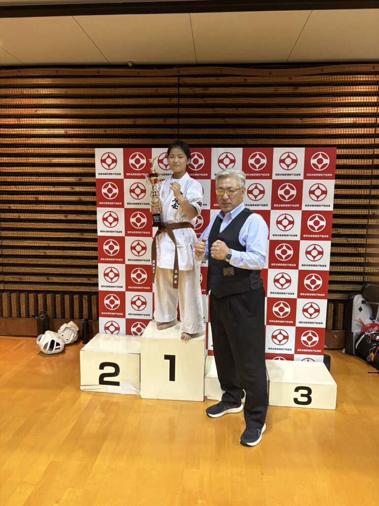 高校生女子 上級の部 軽量級優勝 箱田桃佳