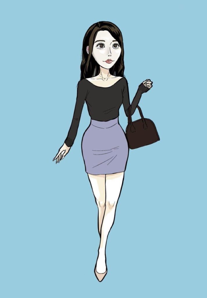 こんな感じのガリガリな女子は糖尿病かも港区女子