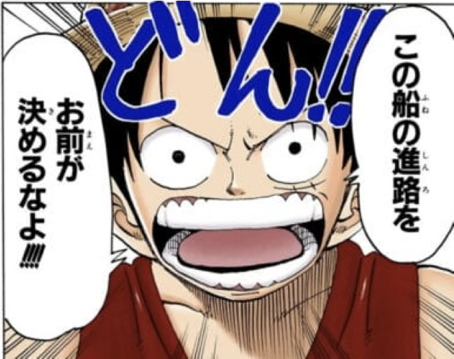 真にやりたい事は人に決められるのが嫌出典「ワンピース」尾田栄一郎