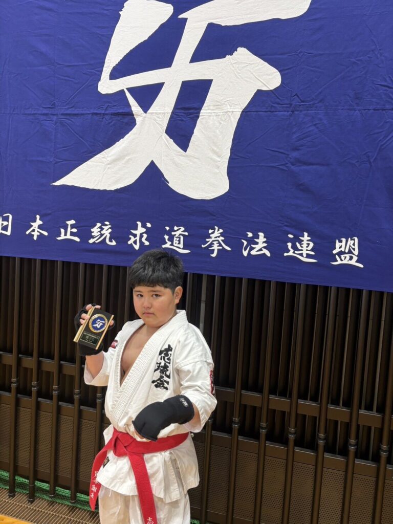 中級 小学3年男子 第3位 浜本 琥太選手